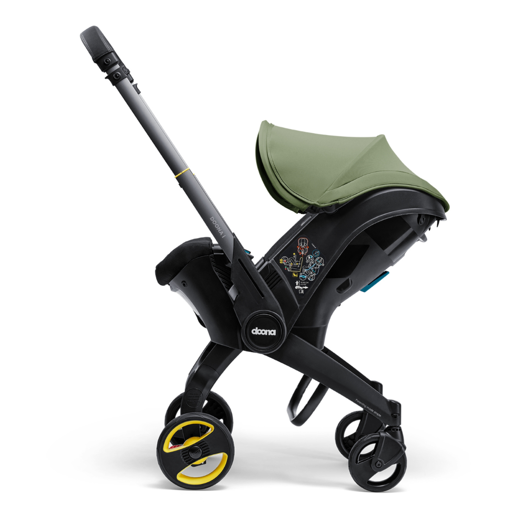 Compact car seat sales stroller combo