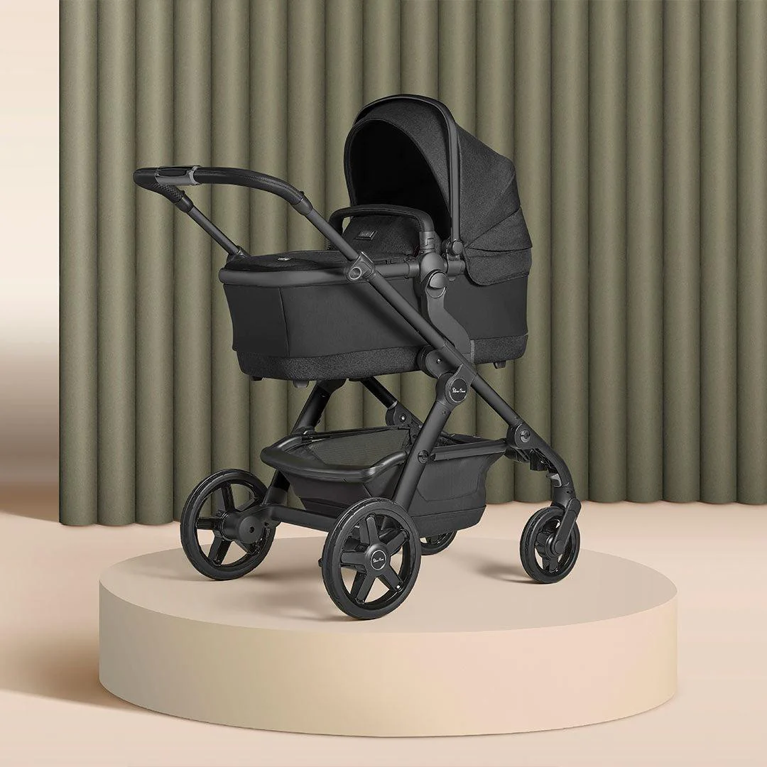 Twin pram sales silver cross