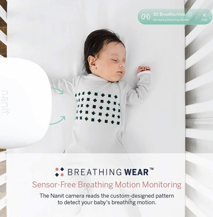 Nanit Breathing Wear Pyjamas | 3-6 months