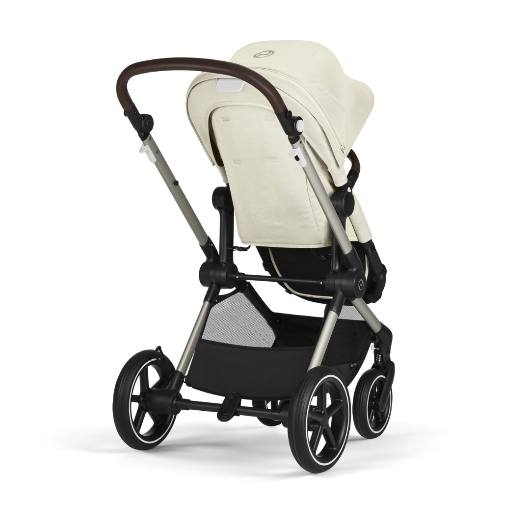 Cybex Eos Lux Pushchair & Carrycot - Seashell Beige