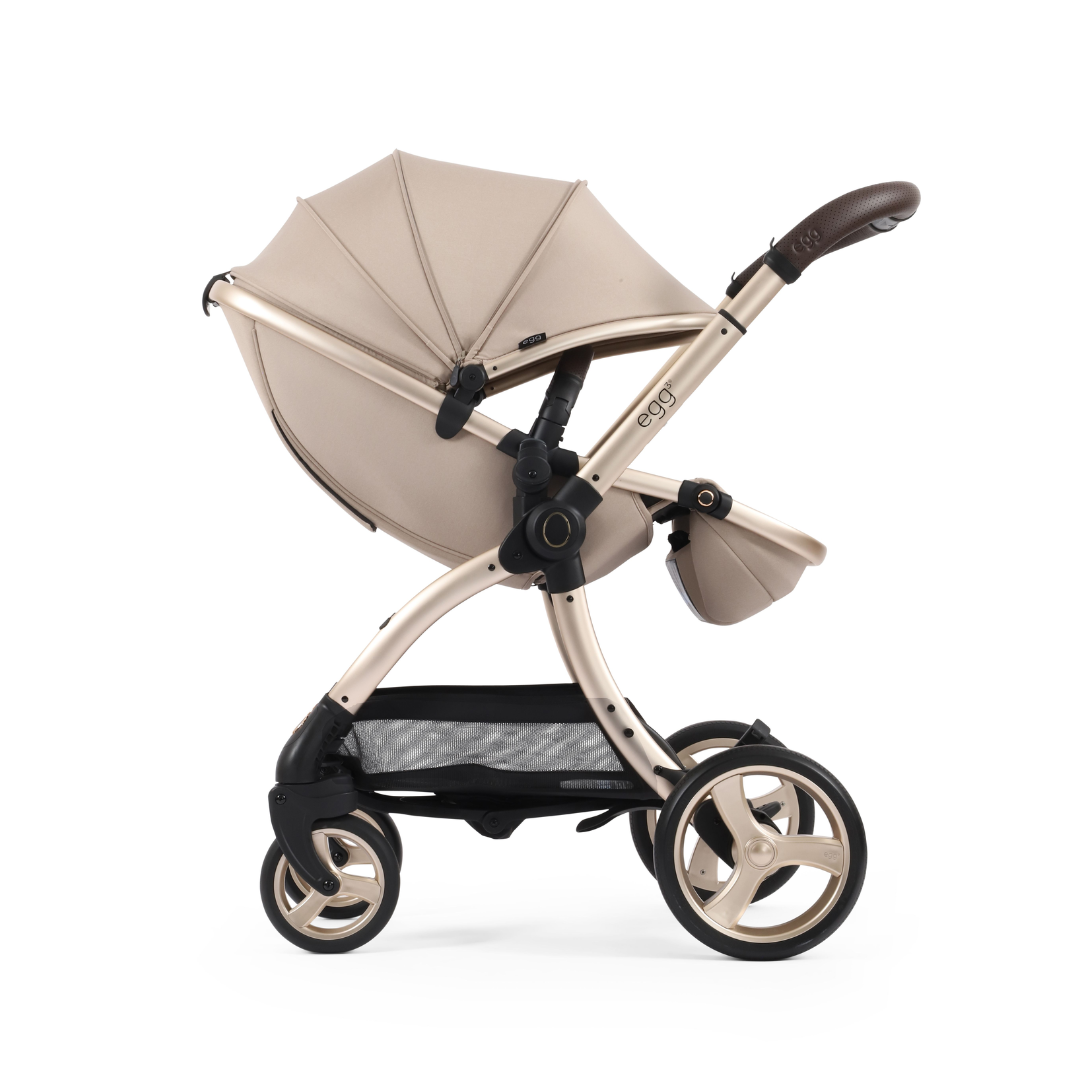 Egg 3 Stroller Luxury Travel System with Egg i-Size Car Seat | Feather