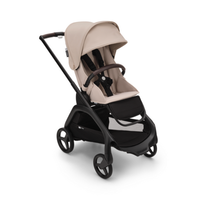 Bugaboo Dragonfly Complete Stroller - Black with Desert Taupe