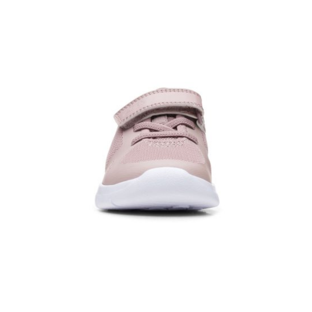 Clarks Ath Flux Kids Trainers | Pink