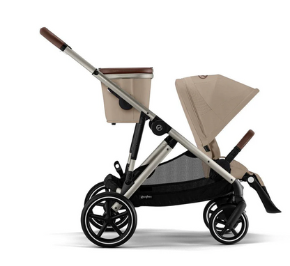 Cybex Gazelle S Pushchair | Almond Beige on Taupe Chassis