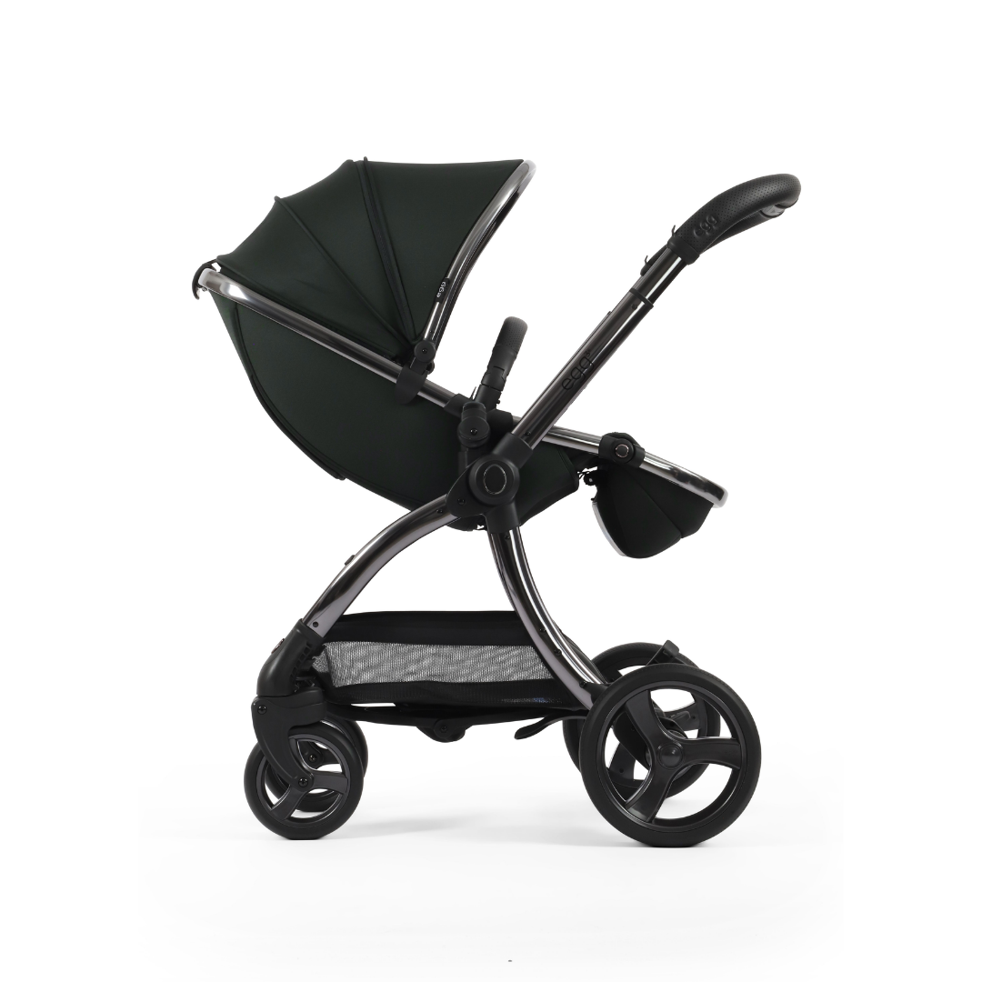 Egg 3 Stroller Luxury Travel System with Maxi-Cosi Cabriofix i-Size Car Seat | Black Olive