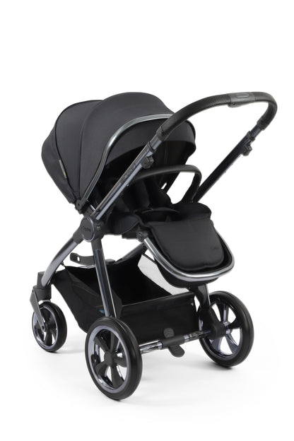 Oyster 3 Ultimate 12 Piece Maxi Cosi Pebble Pro 360 Travel System | Carbonite (Gun Metal Chassis)