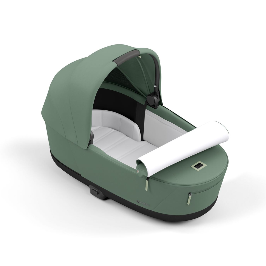 Cybex Priam Pushchair & Lux Carrycot | Leaf Green & Rose Gold