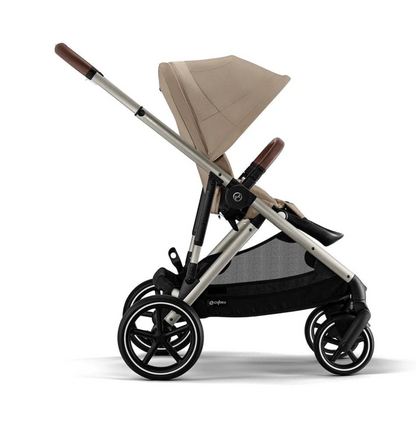 Cybex Gazelle S Pushchair | Almond Beige on Taupe Chassis