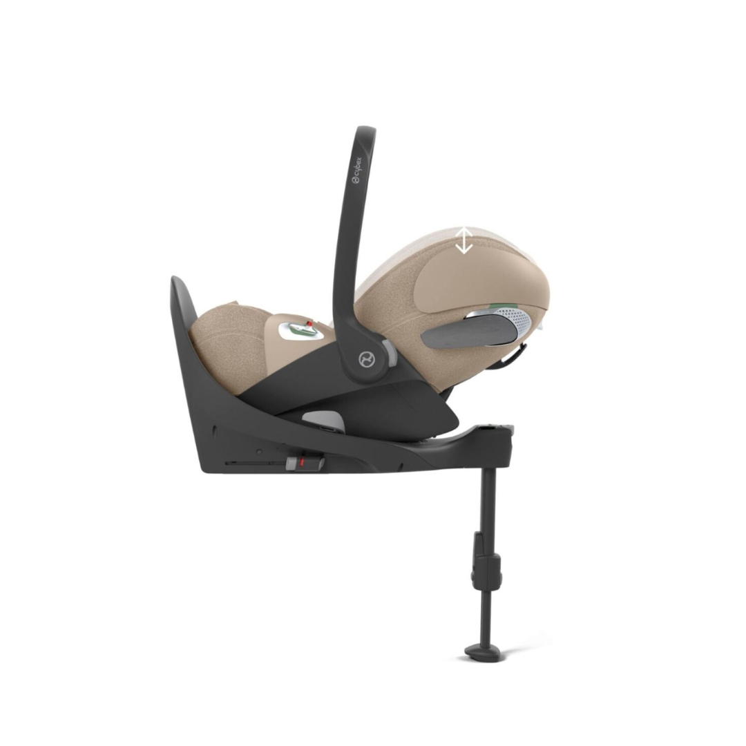 Cybex Cloud T i-Size PLUS Car Seat & Base T | Cozy Beige