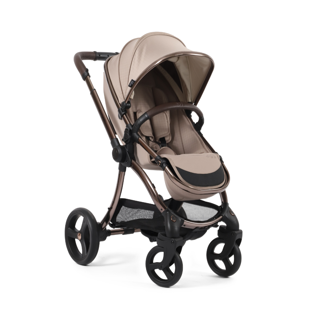 Egg 3 Stroller | Houndstooth Almond