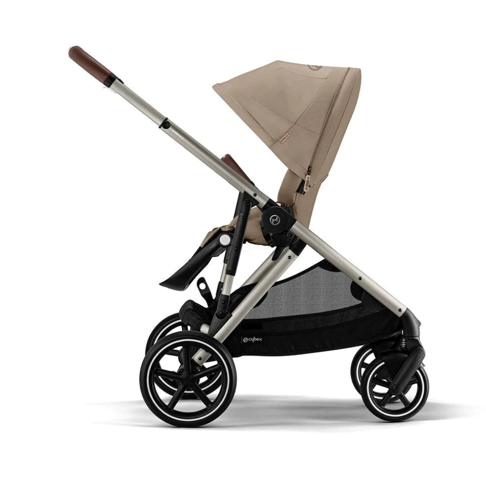 Cybex Gazelle S Pushchair | Almond Beige on Taupe Chassis