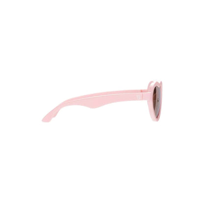Babiators Original Mirrored Heart Sunglasses - Ballerina Pink - Ballerina Pink / 0-2y (Junior)