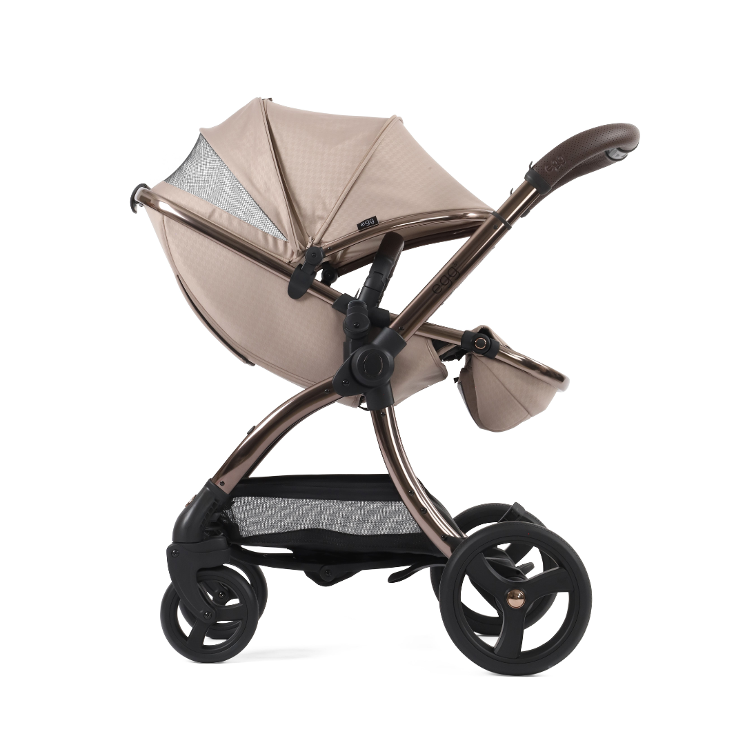 Egg 3 Stroller | Houndstooth Almond