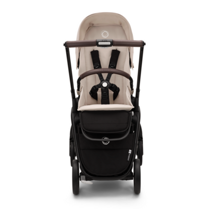 Bugaboo Dragonfly Complete Stroller - Black with Desert Taupe