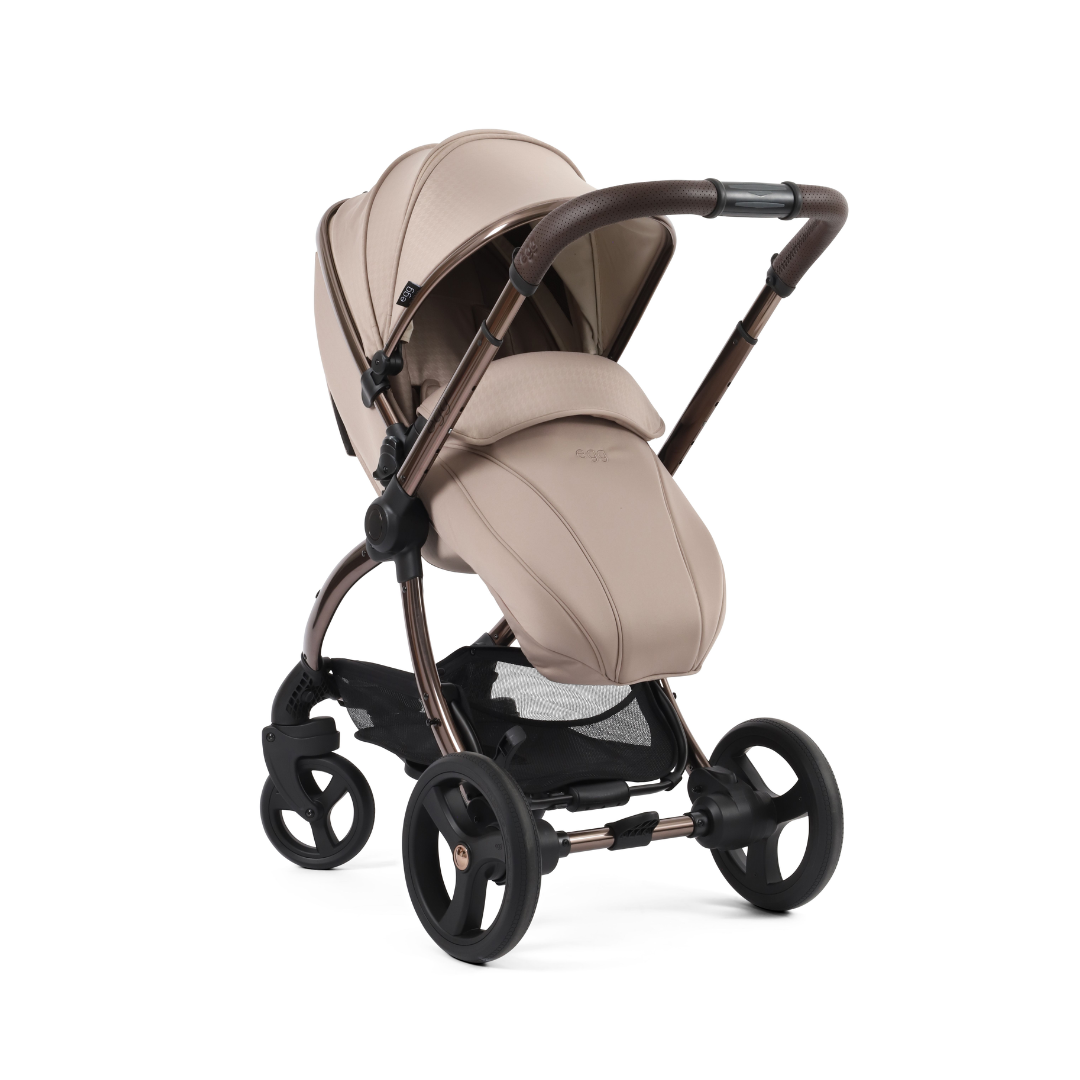 Egg 3 Stroller | Houndstooth Almond