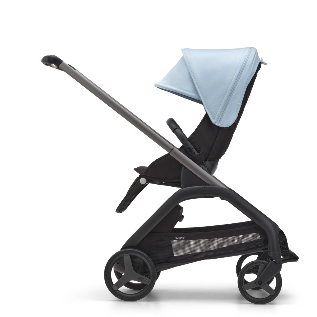 Bugaboo Dragonfly Ultimate Bundle with Maxi Cosi Cabriofix i Size Car Seat Graphite Skyline Blue Direct 4 Baby