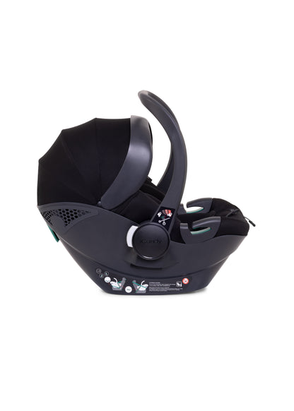 iCandy Peach 7 Pushchair & Carrycot Complete Car Seat Bundle | Black Edition