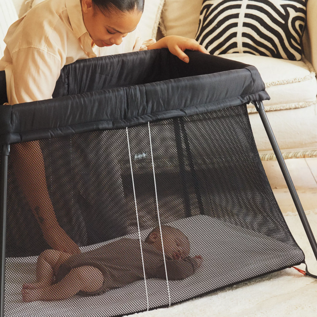 BABYBJÖRN Travel Cot Light | Black