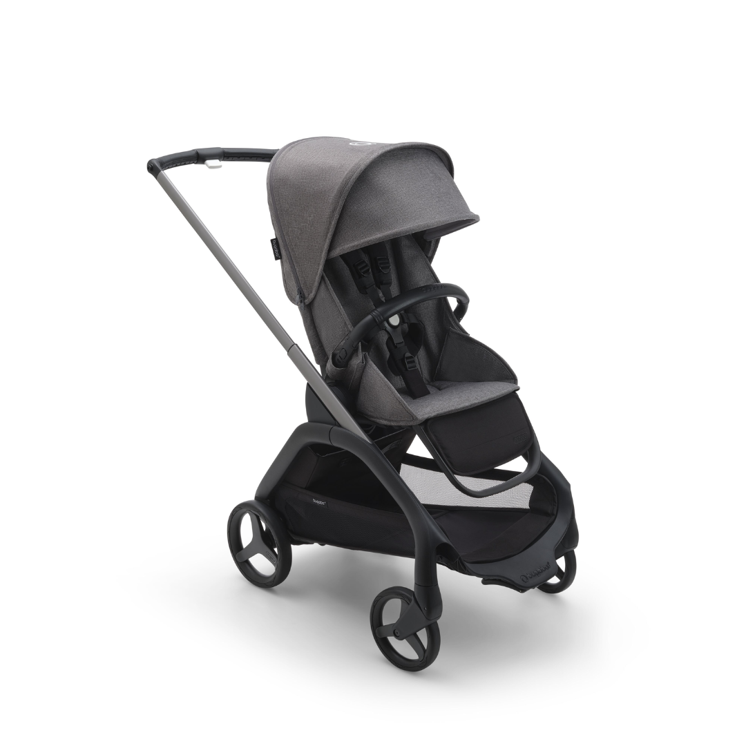 Bugaboo Dragonfly Complete Stroller - Graphite with Grey Melange