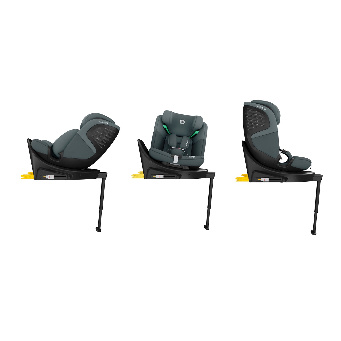 Maxi Cosi Emerald 360 S Car Seat | Tonal Graphite