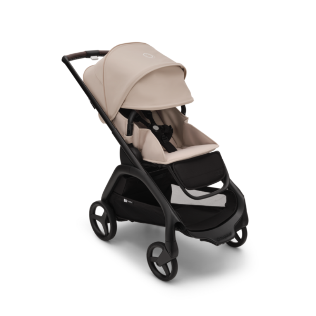 Bugaboo Dragonfly Complete Stroller - Black with Desert Taupe