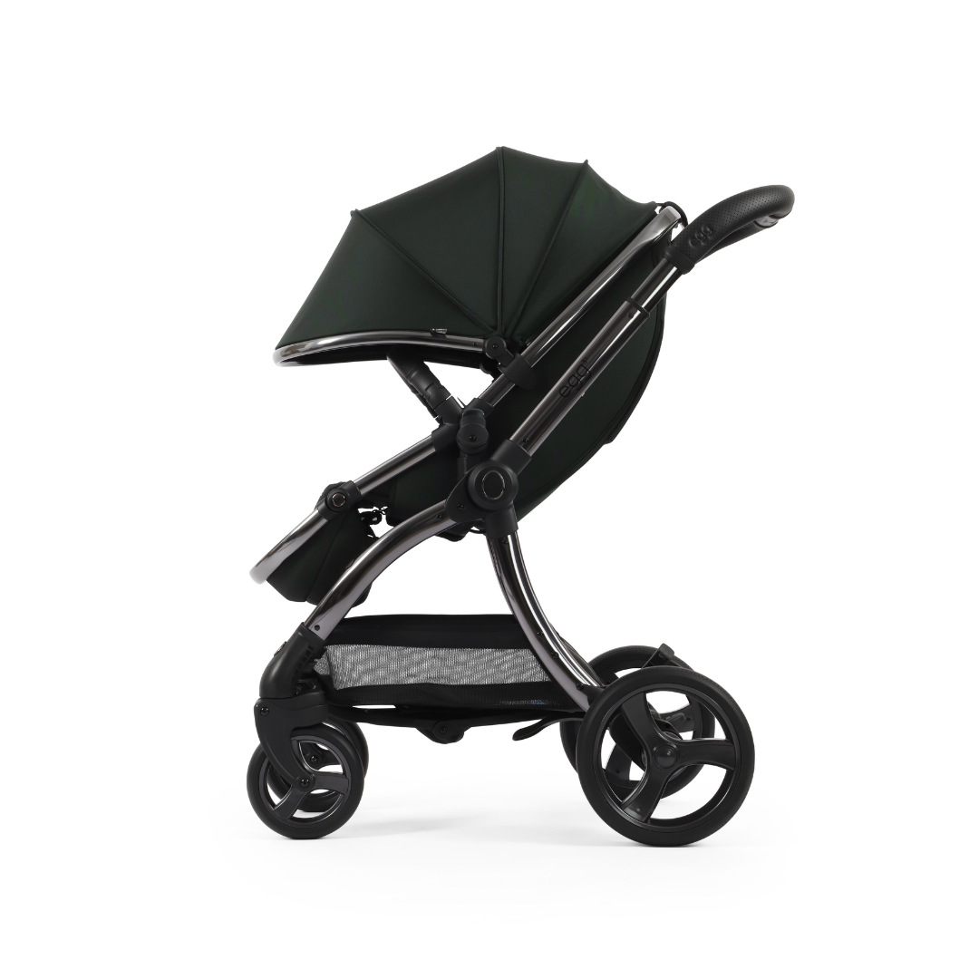 Egg 3 Stroller Luxury Travel System with Maxi-Cosi Cabriofix i-Size Car Seat | Black Olive