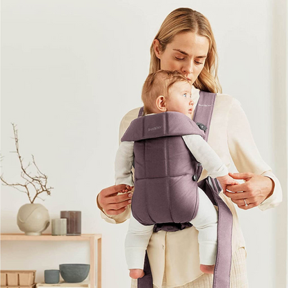 BABYBJÖRN Baby Carrier Mini | Dark Purple Cotton