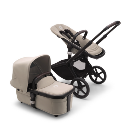 Bugaboo Fox 5 Ultimate Maxi-Cosi Pebble 360 Pro Travel System - Black/Desert Taupe