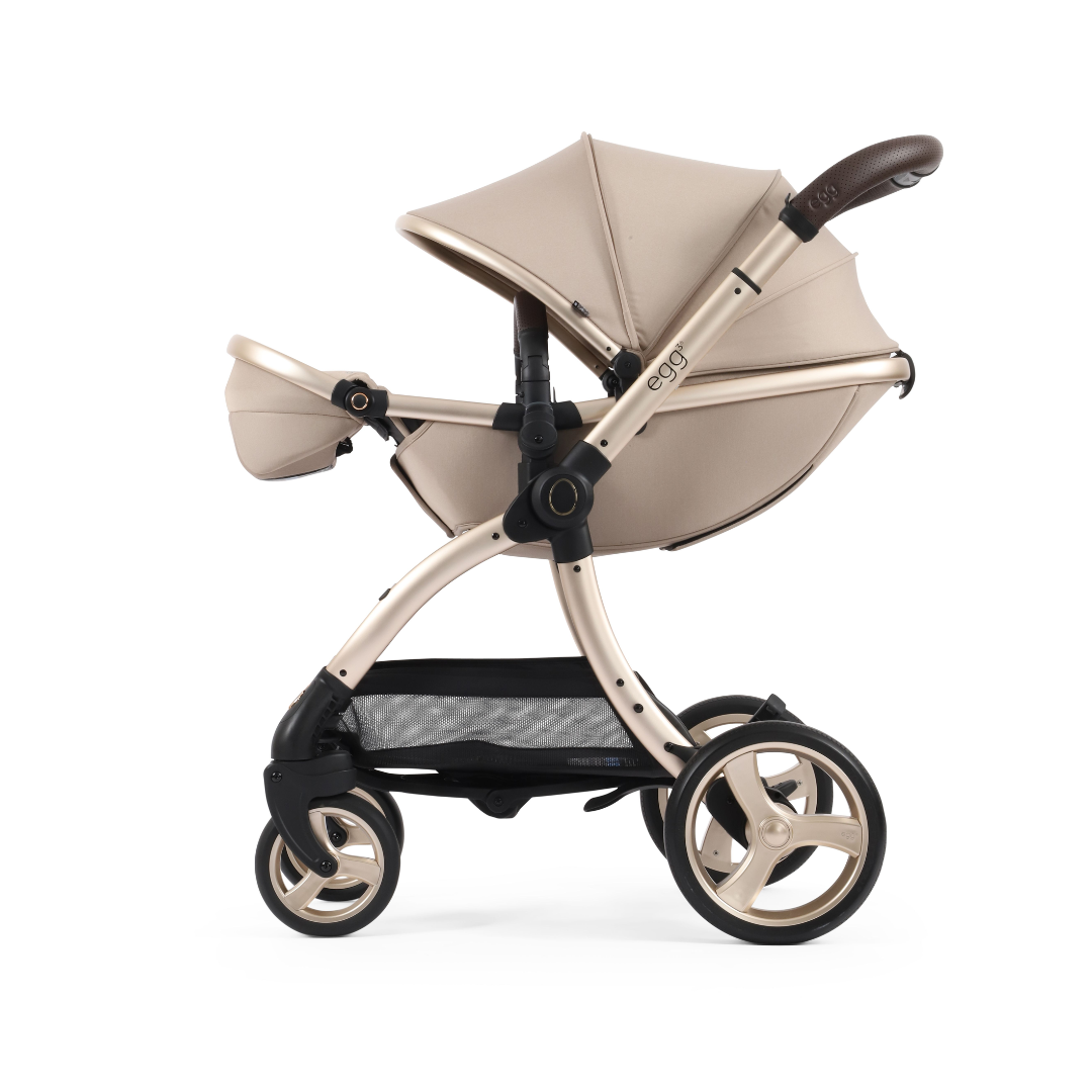 Egg 3 Stroller Luxury Travel System with Egg i-Size Car Seat | Feather