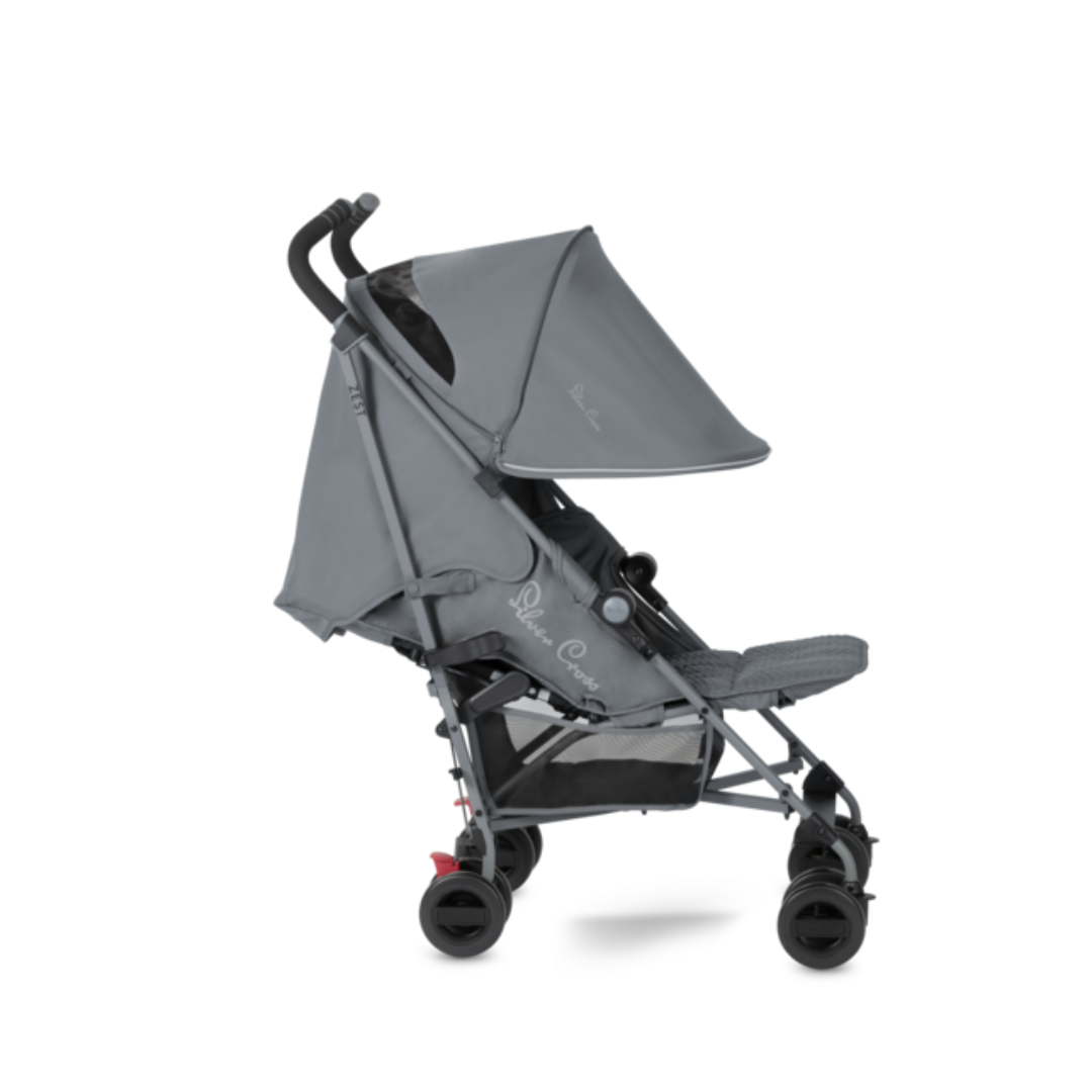 Grey stroller sale with footmuff