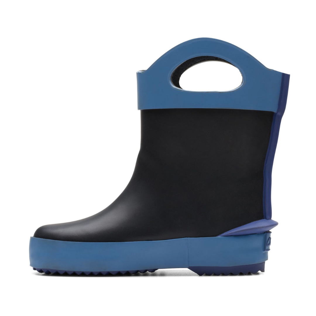 Clarks Tarri Dash Toddler Wellies | Navy Combi