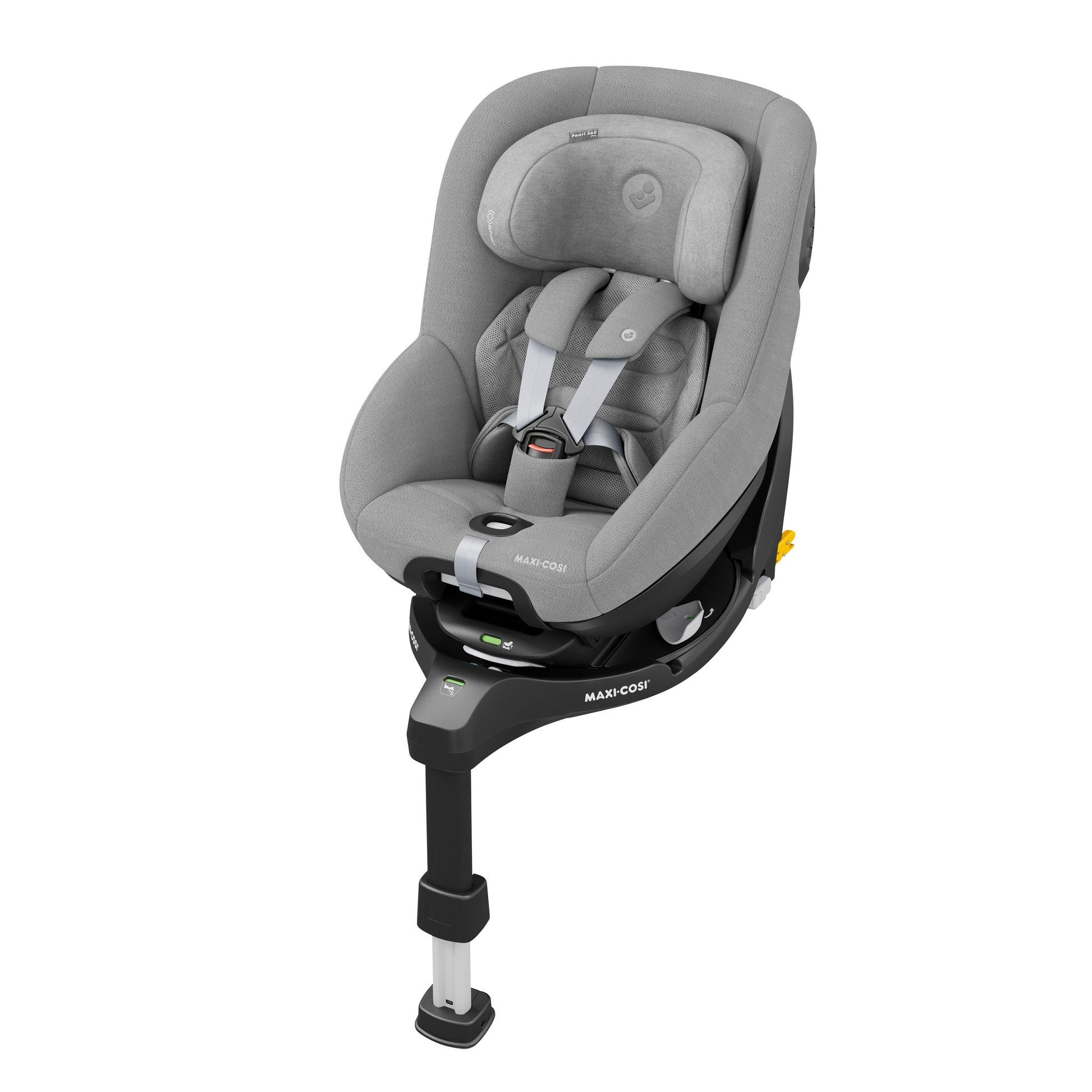 Maxi Cosi Pearl 360 Pro Car Seat & Base | Authentic Grey