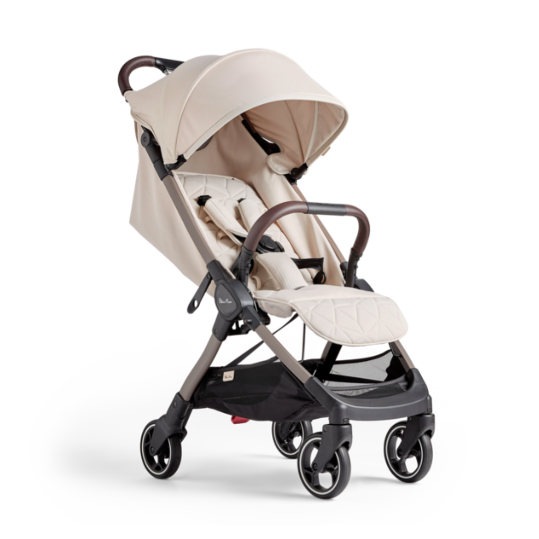 One hand store fold compact stroller