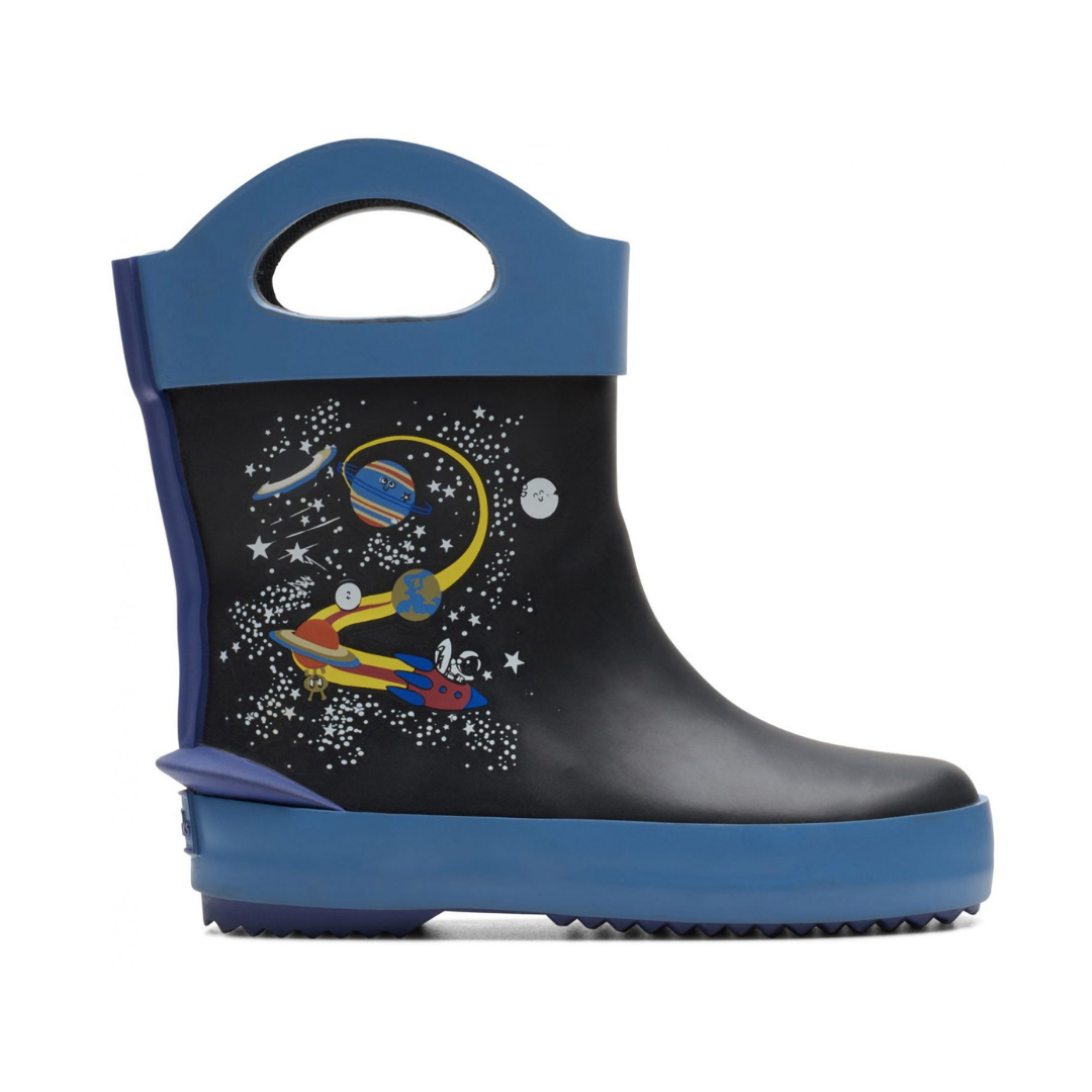 Clarks Tarri Dash Toddler Wellies | Navy Combi