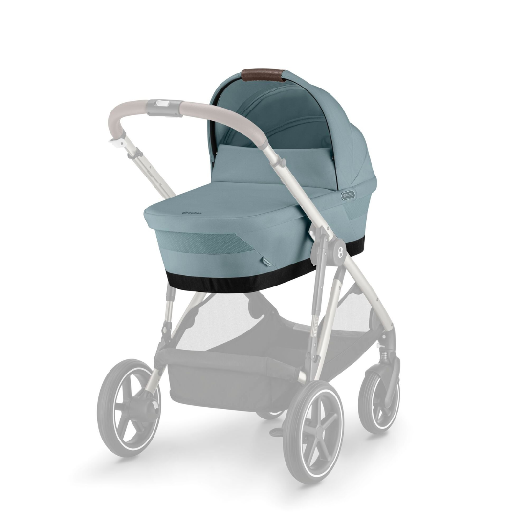 Cybex Gazelle Luxury Bundle with Cloud T Car Seat - Sky Blue/Taupe (2023)