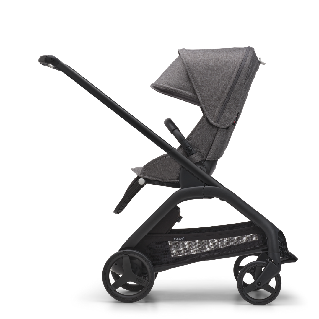 Bugaboo Dragonfly Ultimate Bundle with Maxi-Cosi Cabriofix i-Size Car Seat - Graphite with Grey Melange