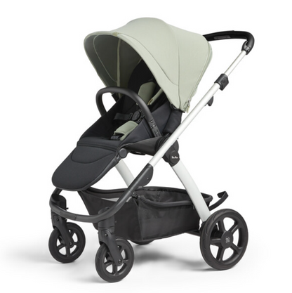 Silver Cross Tide Complete Travel System with Dream i-Size Car Seat | Sage on Silver
