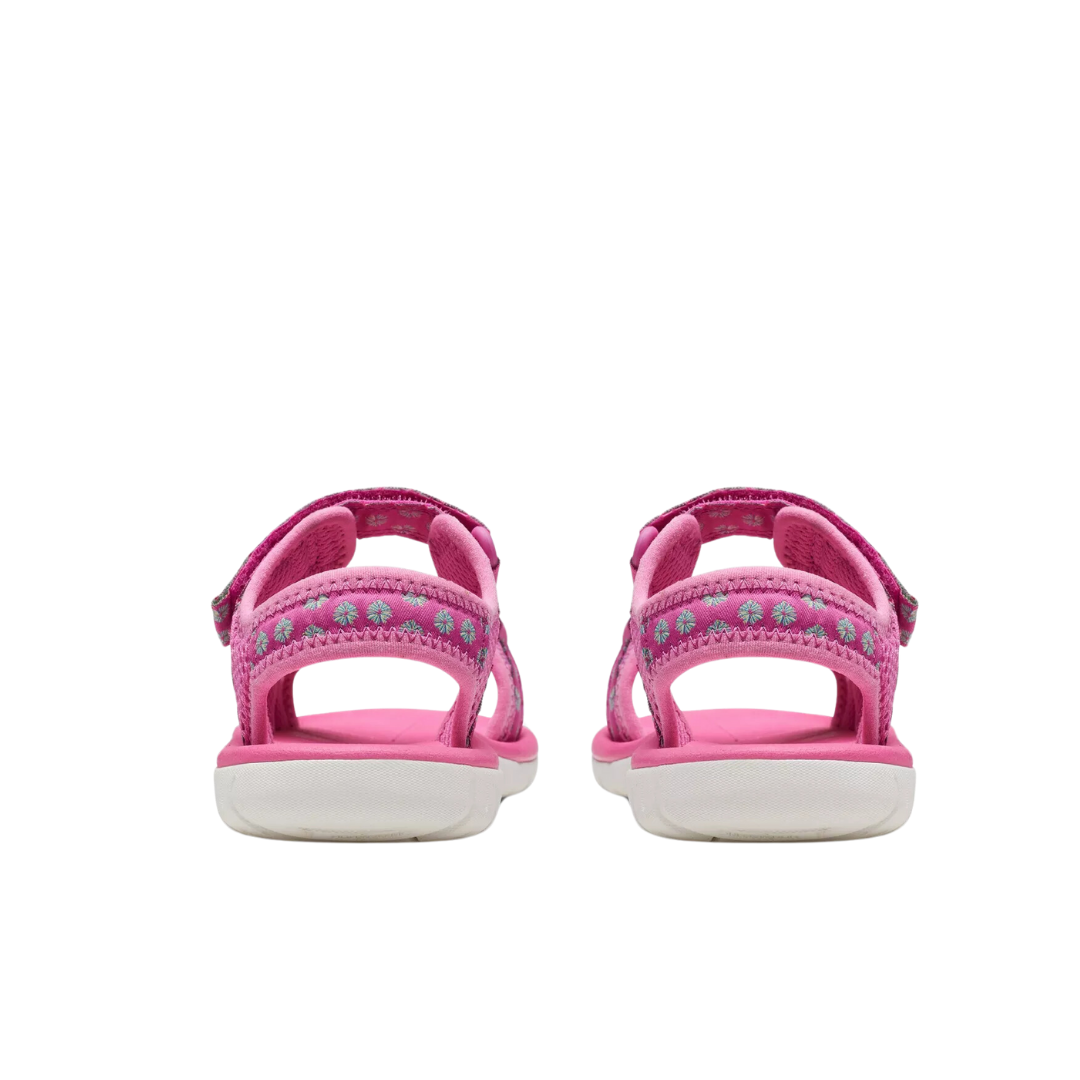 Clarks Surfing Tide Kids Sandals | Hot Pink