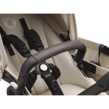 Bugaboo Donkey 5 Duo Pushchair & Carrycot with Maxi-Cosi Pebble 360 Pro Travel System - Black & Desert Taupe