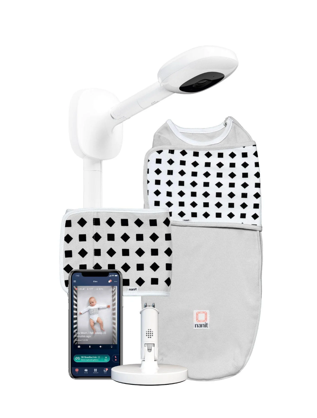 Nanit Pro Baby Monitor & Floor Stand Baby Monitor Gen 2 Direct4Baby