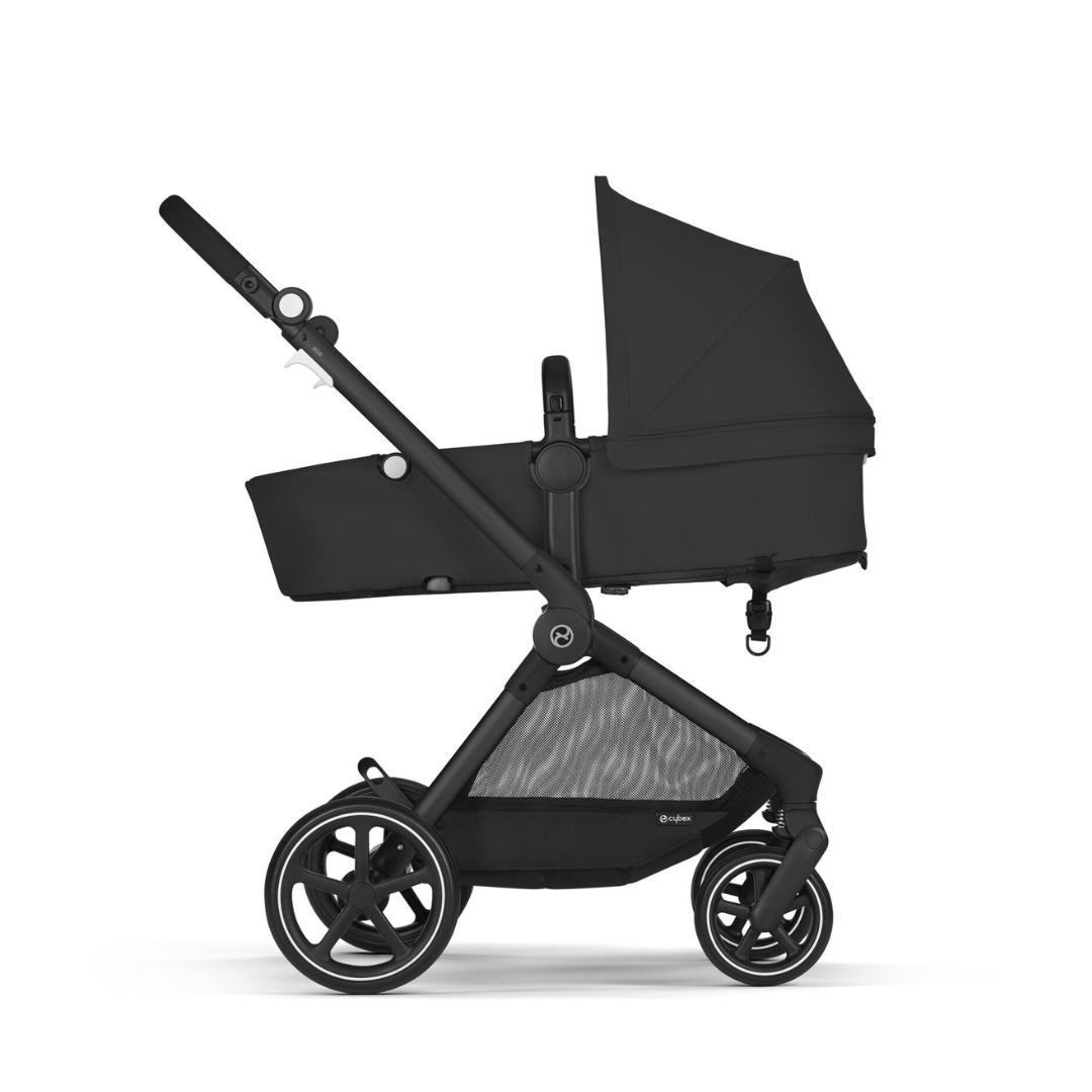 Cybex Eos 2 in 1 Pushchair & Carrycot | Moon Black