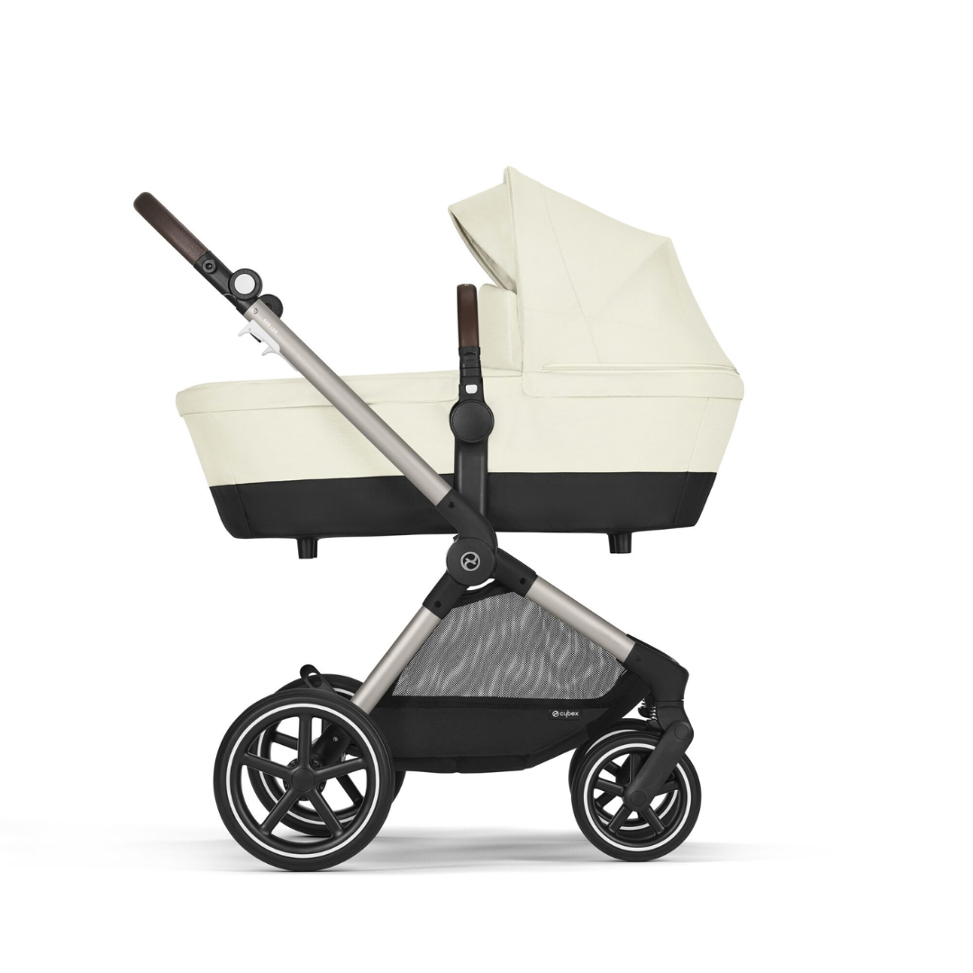 Cybex Eos Lux Pushchair & Carrycot - Seashell Beige