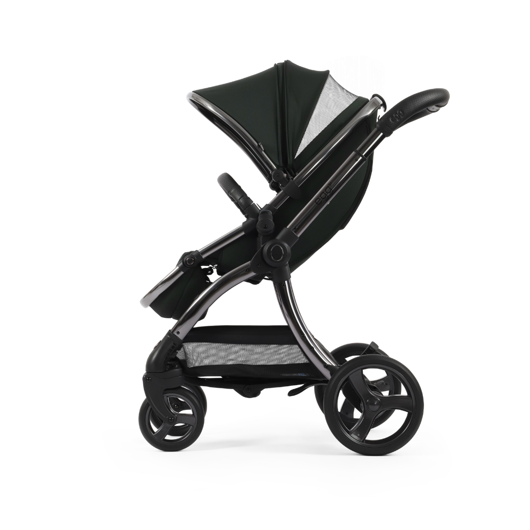 Egg 3 Stroller Luxury Travel System with Egg i-Size Car Seat | Black Olive