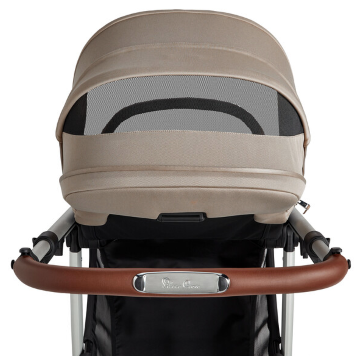 Silver Cross Tide Complete Travel System with Dream i-Size Car Seat | Stone on Silver