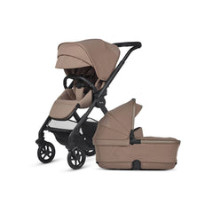 Silver Cross Reef 2 Pushchair and First Folding Carrycot - Mocha
