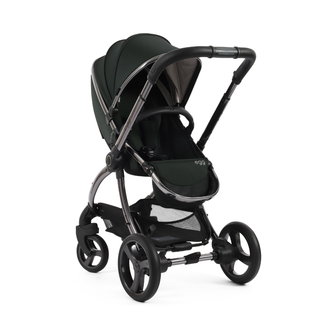 Egg 3 Stroller Luxury Travel System with Egg i-Size Car Seat | Black Olive