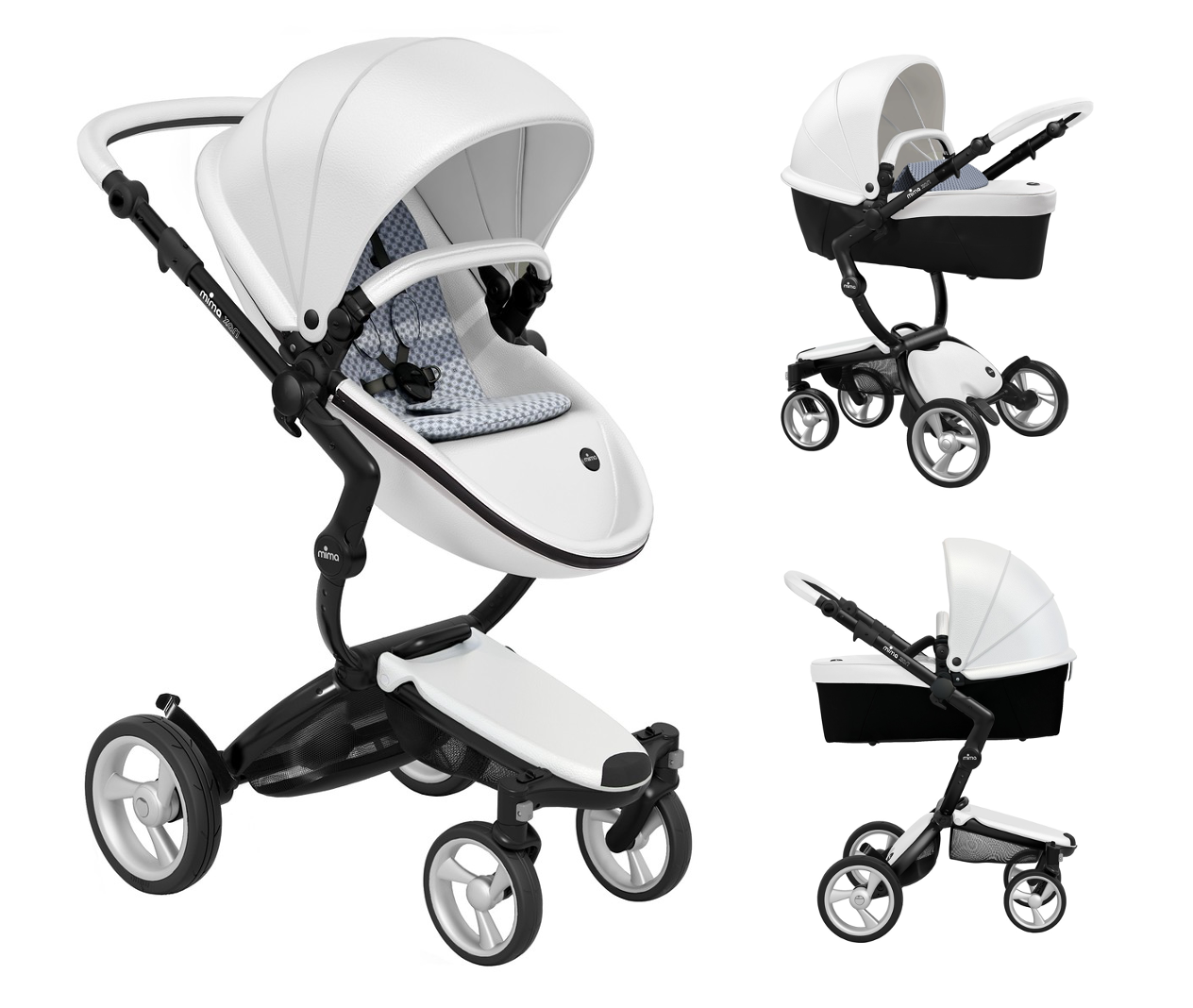 Mima cheap twin pram