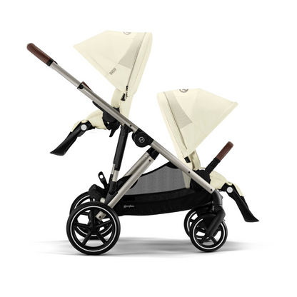 Cybex Gazelle Double Pushchair | Seashell Beige/Taupe | 2023