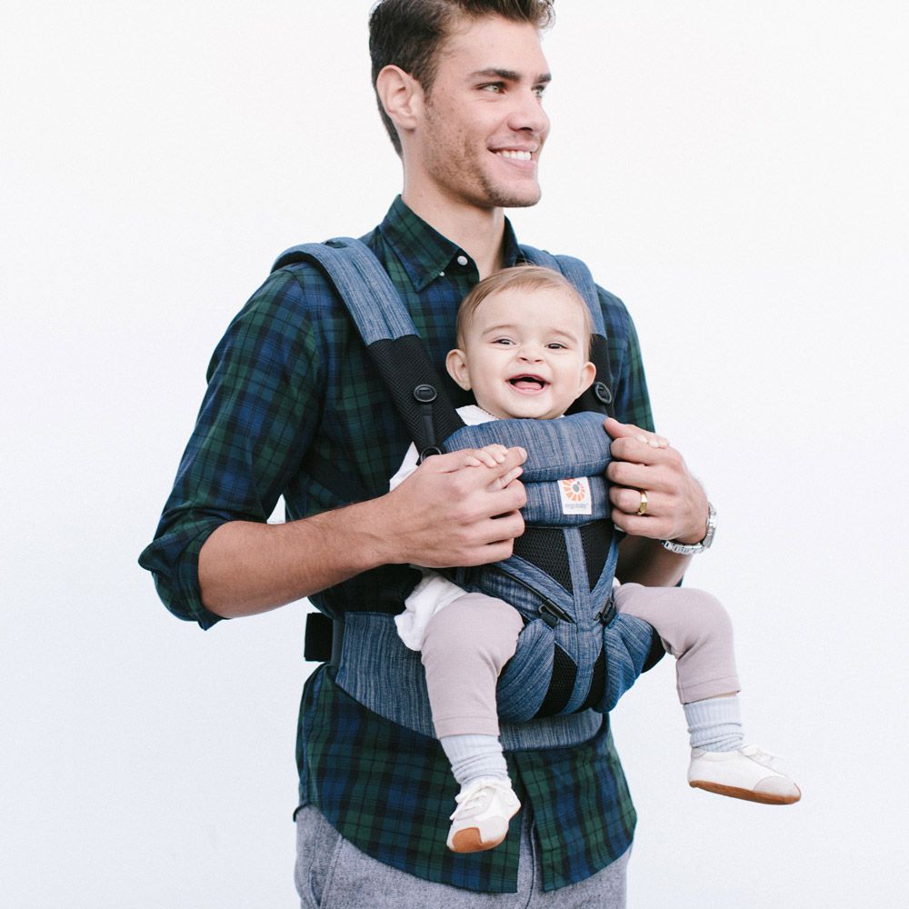 Ergobaby Omni 360 Cool Air Mesh Baby Carrier | Indigo Weave