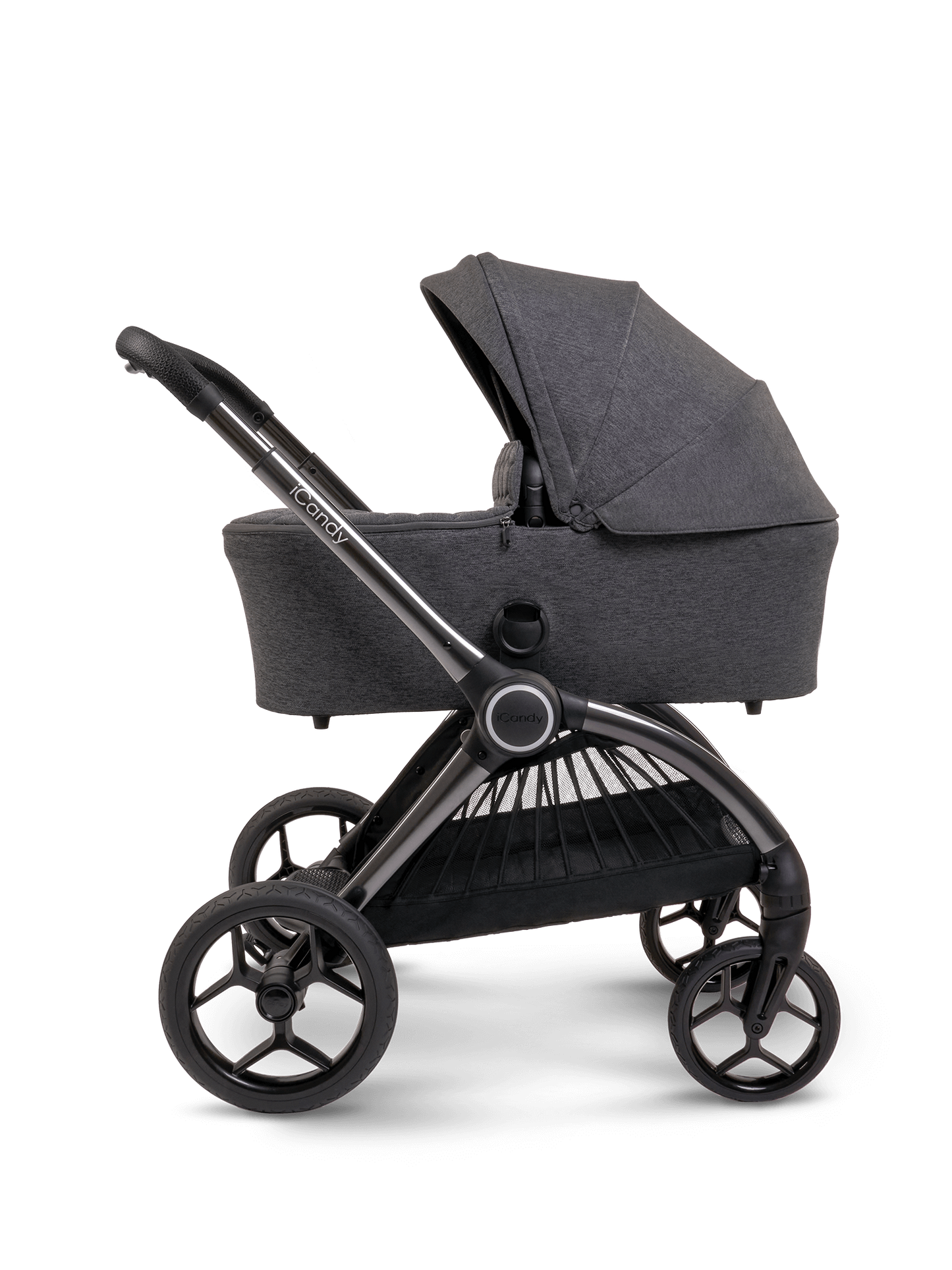 iCandy Core Pushchair & Maxi Cosi Pebble 360 Travel System | Dark Grey